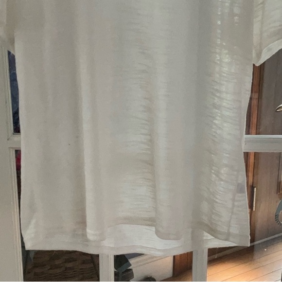 Lascana top with cold shoulder crochet top. White. Size 12/14 - Picture 5 of 8